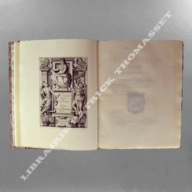 Les Vendéens. Poèmes par Emile Grimaud 1876