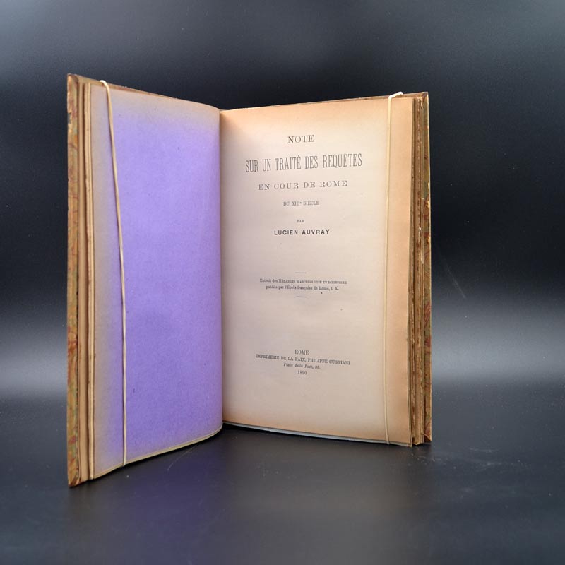 Recueil de 15 plaquettes d'histoire et d'érudition. 1888-1905 par Lucien Auvray
