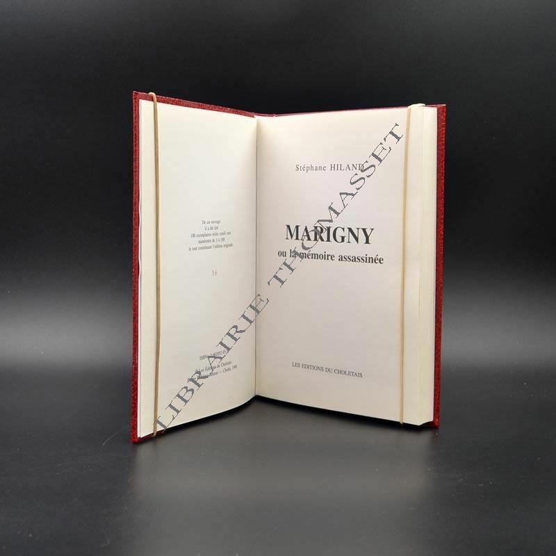 Marigny ou La mémoire assassinée par Stéphane Hiland - Edition originale