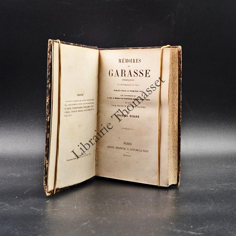 Mémoires de Garasse (François) de la Compagnie de Jésus par Charles Nisard