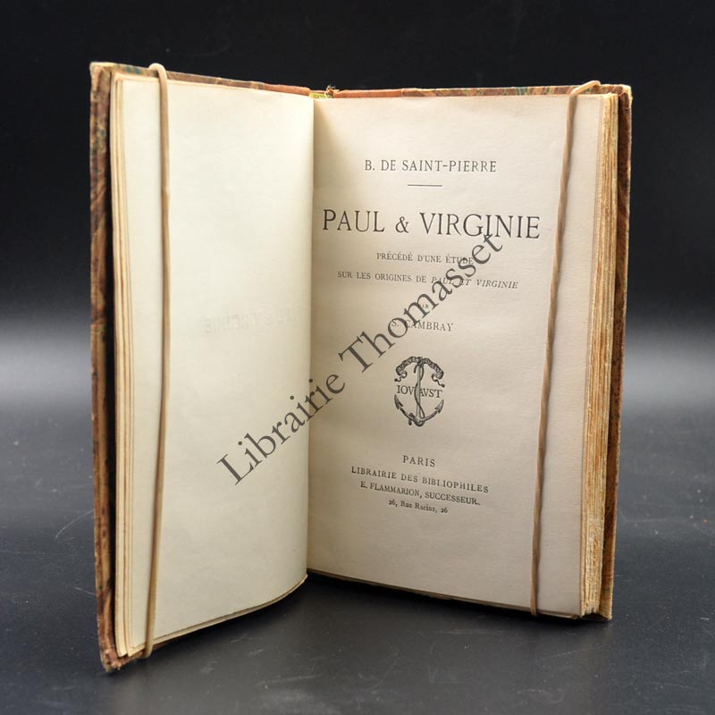Paul et Virginie par Bernardin de Saint Pierre