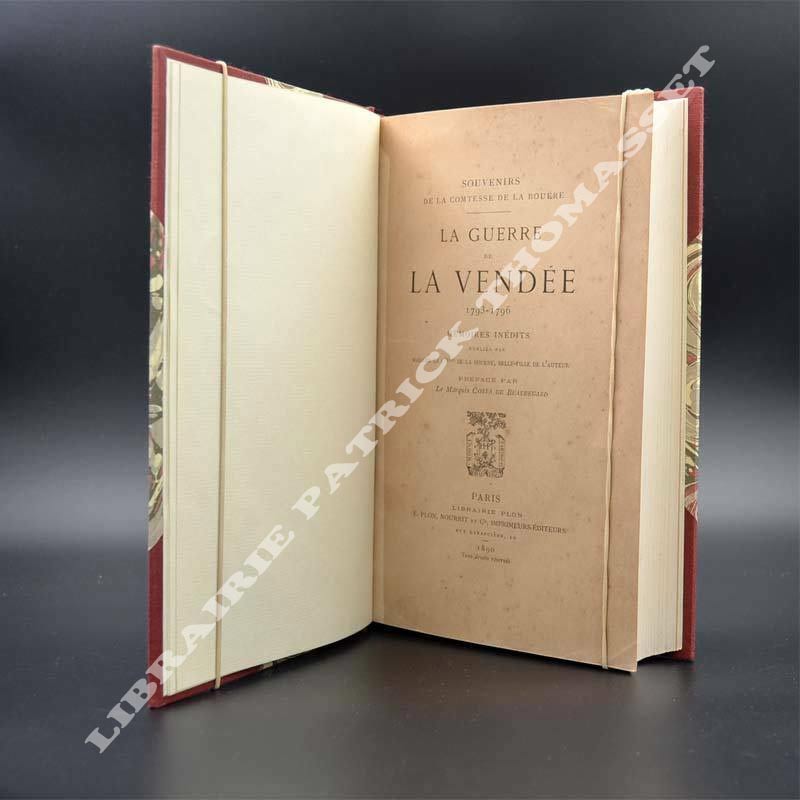 La guerre de Vendée (1793-1796). Mémoires inédits - Comtesse de la Bouëre
