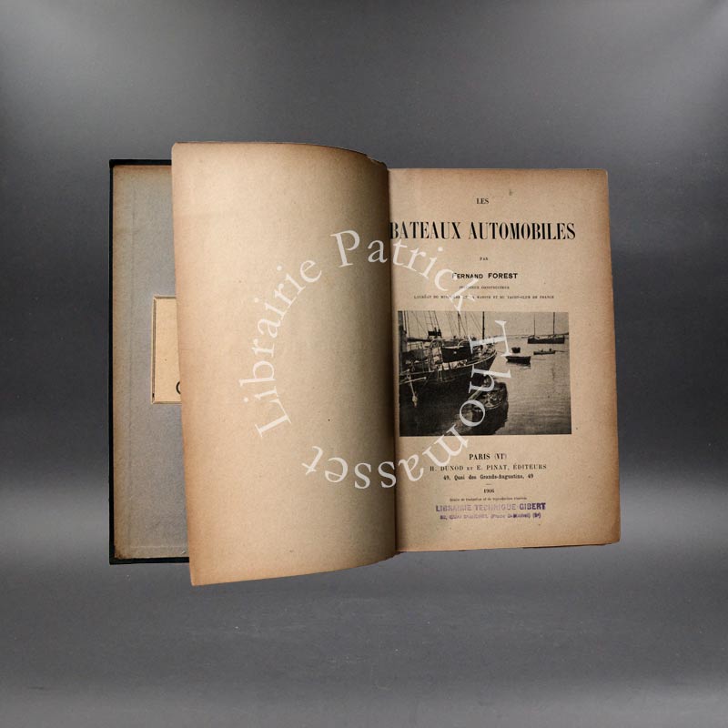Les bateaux automobiles F. Forest 1906