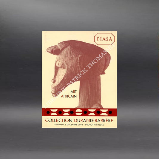 Collection Durand-Barrère arts premiers africains vente Piasa Drouot