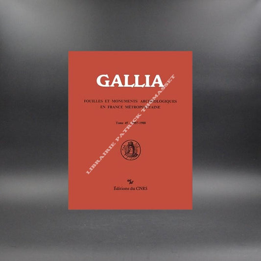 Gallia tome 45 1987-1988