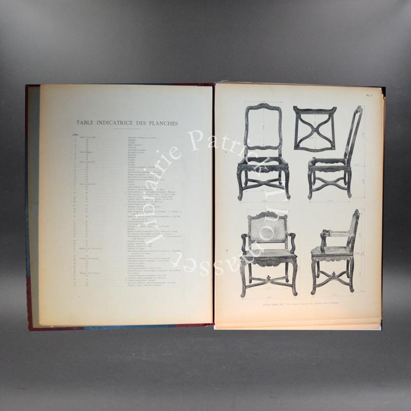La collection des bois de sièges du Mobilier National E. Dumonthier complet