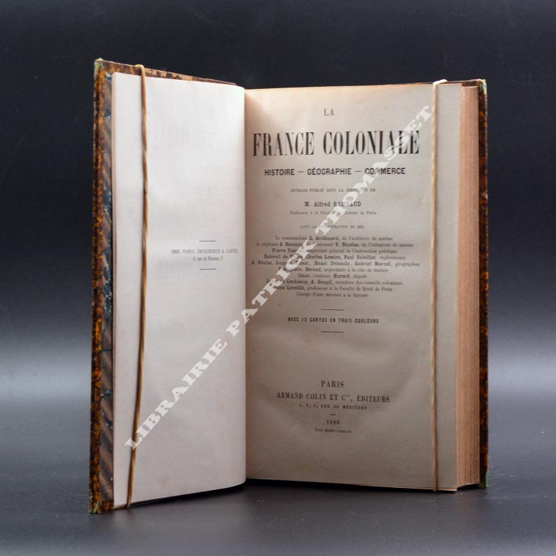 La France coloniale (histoire, géographie, commerce) Alfred Rambaud