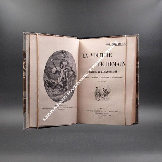 La voiture de demain, histoire de l'automobilisme John Grand-Carteret 1898