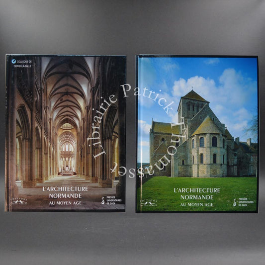 L'architecture normande au Moyen-Âge 2 volumes (complet)