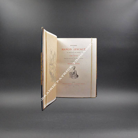 Histoire de Manon Lescaut et du chevalier des Grieux illustré par Maurice Leloir