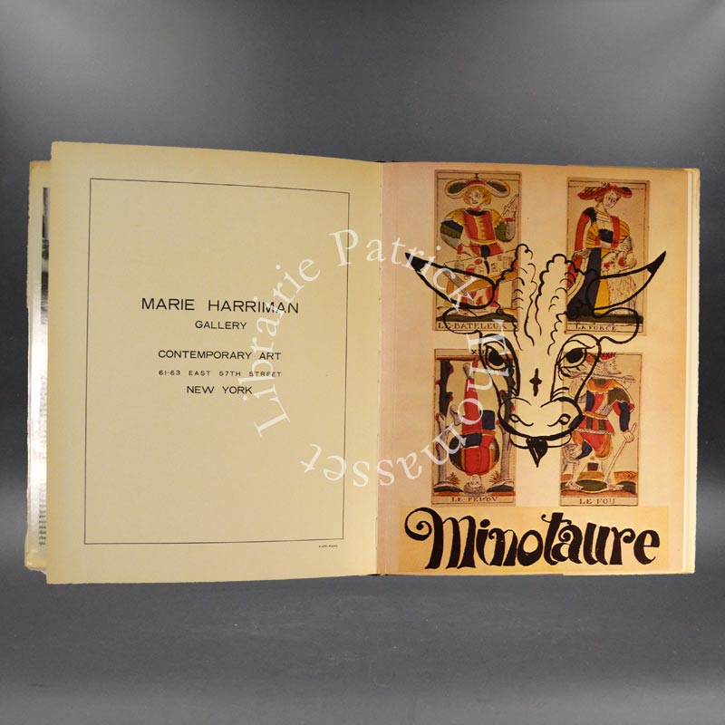 Minotaure 1933 n° 1,2,3-4 - fac-similé de l'édition de 1933. Important dossier concernant la mission ethnographique et linguistique Dakar-Djibouti.....