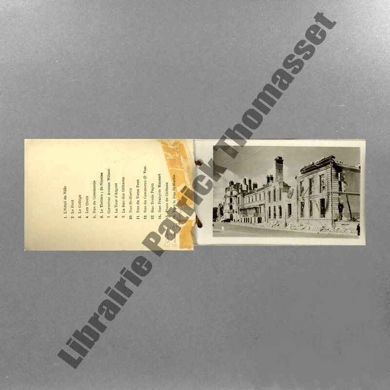 Blois en juin 1940 recueil de photographies par P. L. Blois (Lecomte)