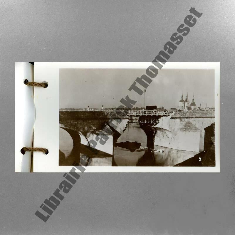 Blois en juin 1940 recueil de photographies par P. L. Blois (Lecomte)