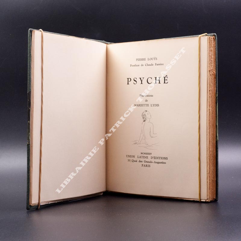 Psyché Pierre Louys illustrations de Mariette Lydis