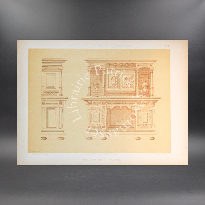 Supplément au traité d'ébénisterie de Roubo (complet des planches)