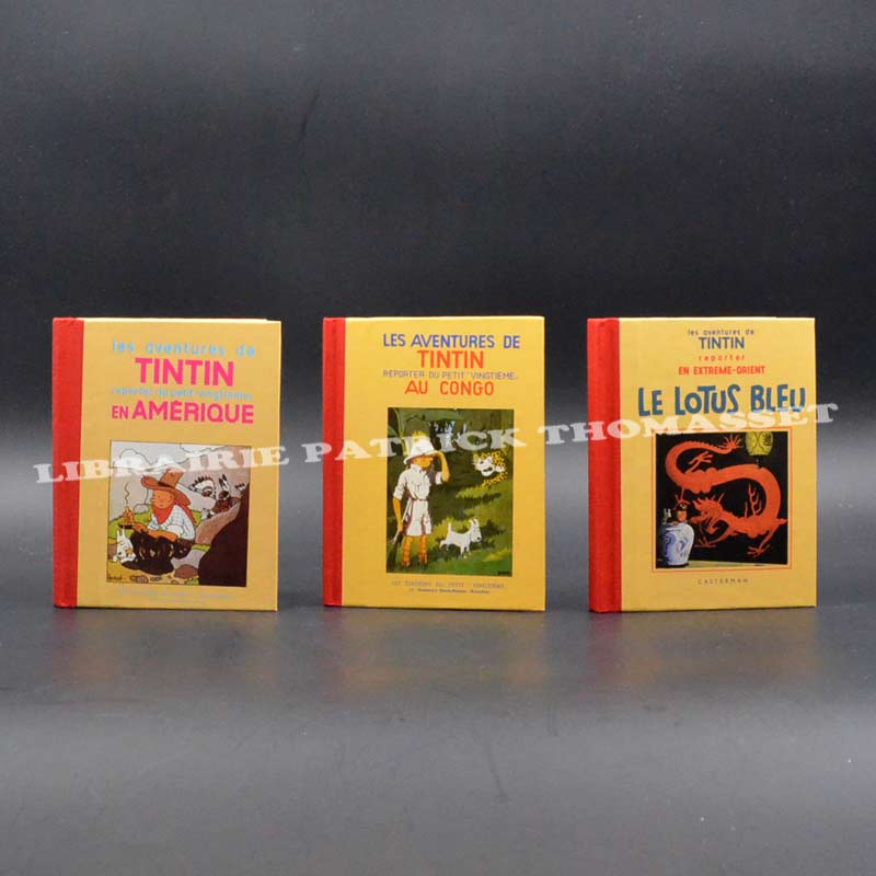 Intégrale Tintin 13 vol. éditions Rombaldi complète avec l'Alphart & les 8 mini volumes