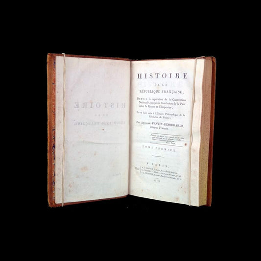 Histoire de la république française Antoine Fantin-Desodoards An VI