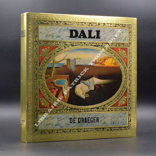 Dali par Max gérard édition de Draeger édition originale 1968, jaquette or