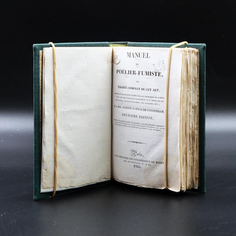 Manuel du poêlier fumiste ou traité complet de cet art - Manuel Roret 1835