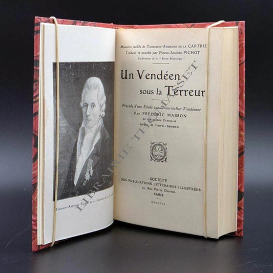 Un vendéen sous la terreur. Mémoires inédits Toussaint Ambroise de la Cartrie - E.O.